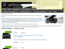 Tablet Screenshot of galimusic.net